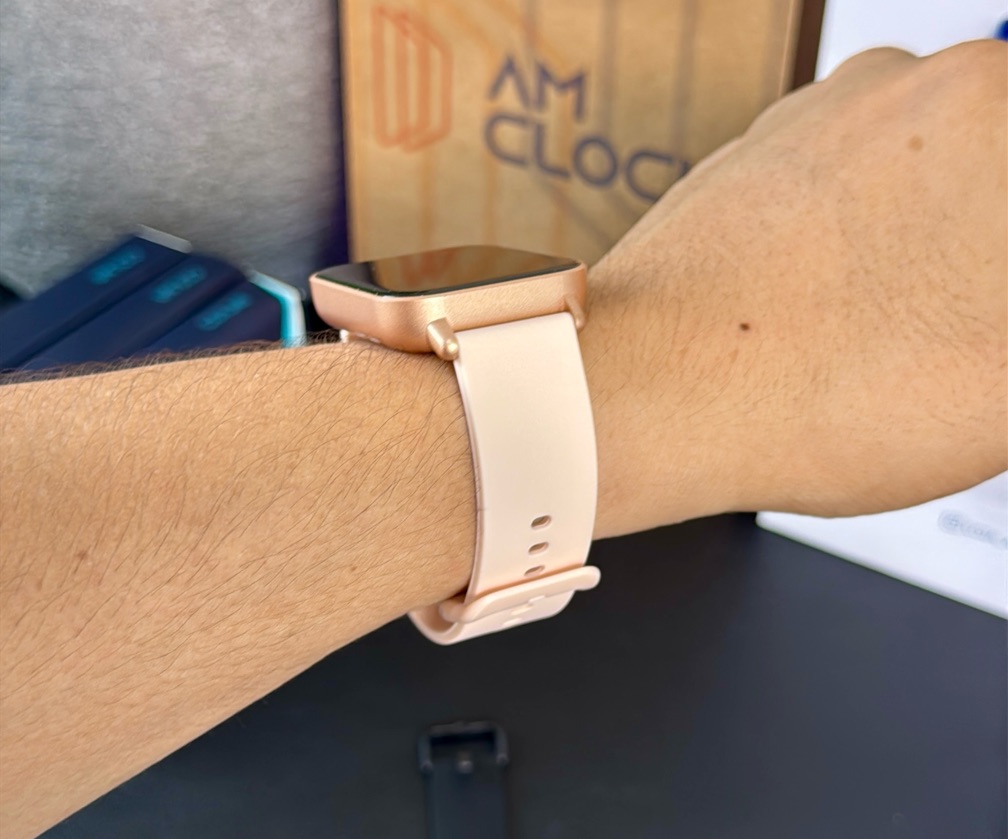Smartwatch Colmi Pulse Rosé Gold - Chamadas, treinos, notificações e muito mais... (cópia)