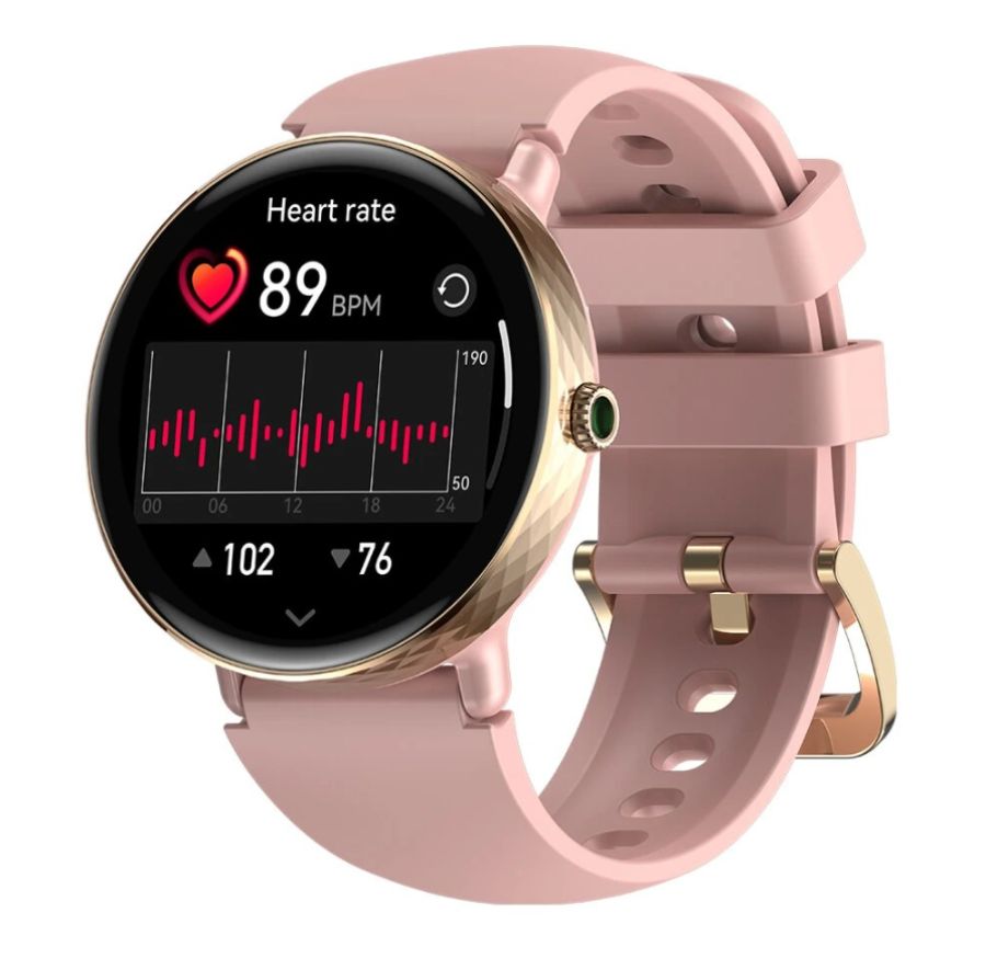 Zeblaze Elegance Two 38mm | Amoled Treinos Saúde | 2 pulseiras