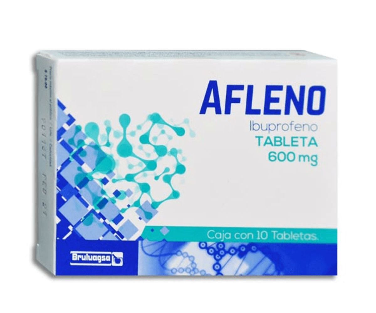 AFLENO c/10 TABS. 600 MG. Ibuprofeno
