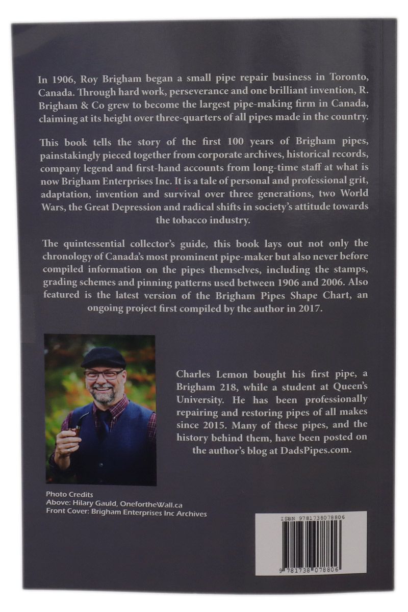 Brigham Pipes - A Century of Canadian Briar