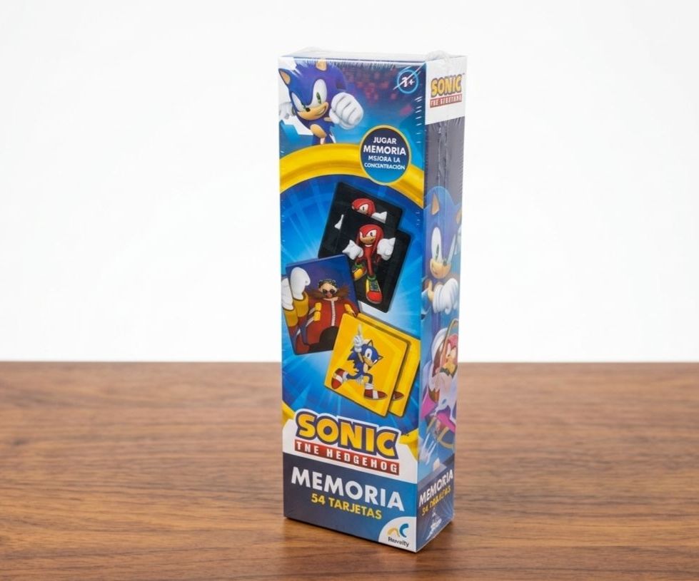 Memoria Novelty 54 tarjetas - Sonic