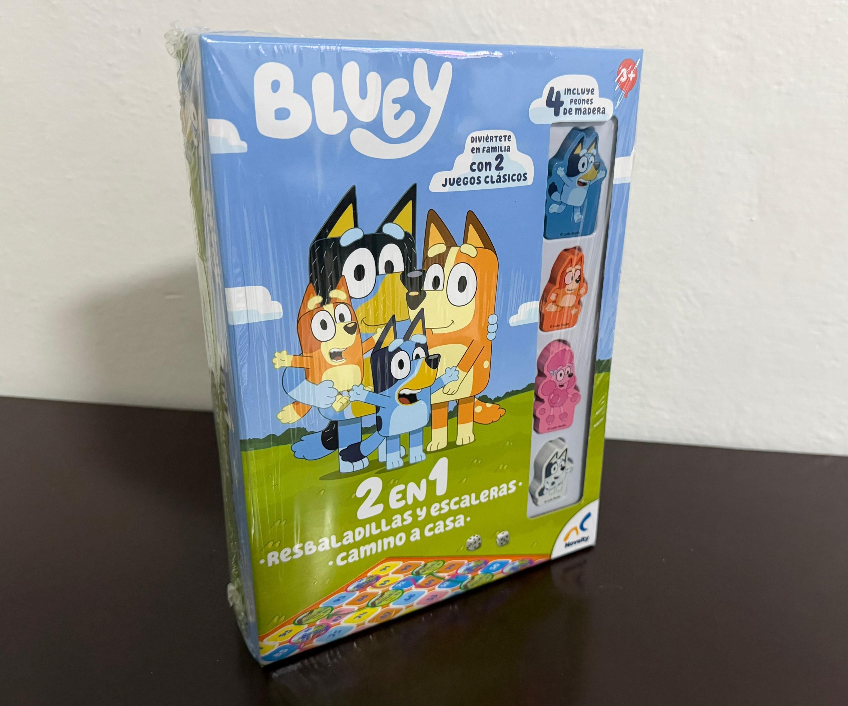 Juego Novelty 2 en 1 Resbaladilla y Escalera / Camino a Casa - Bluey
