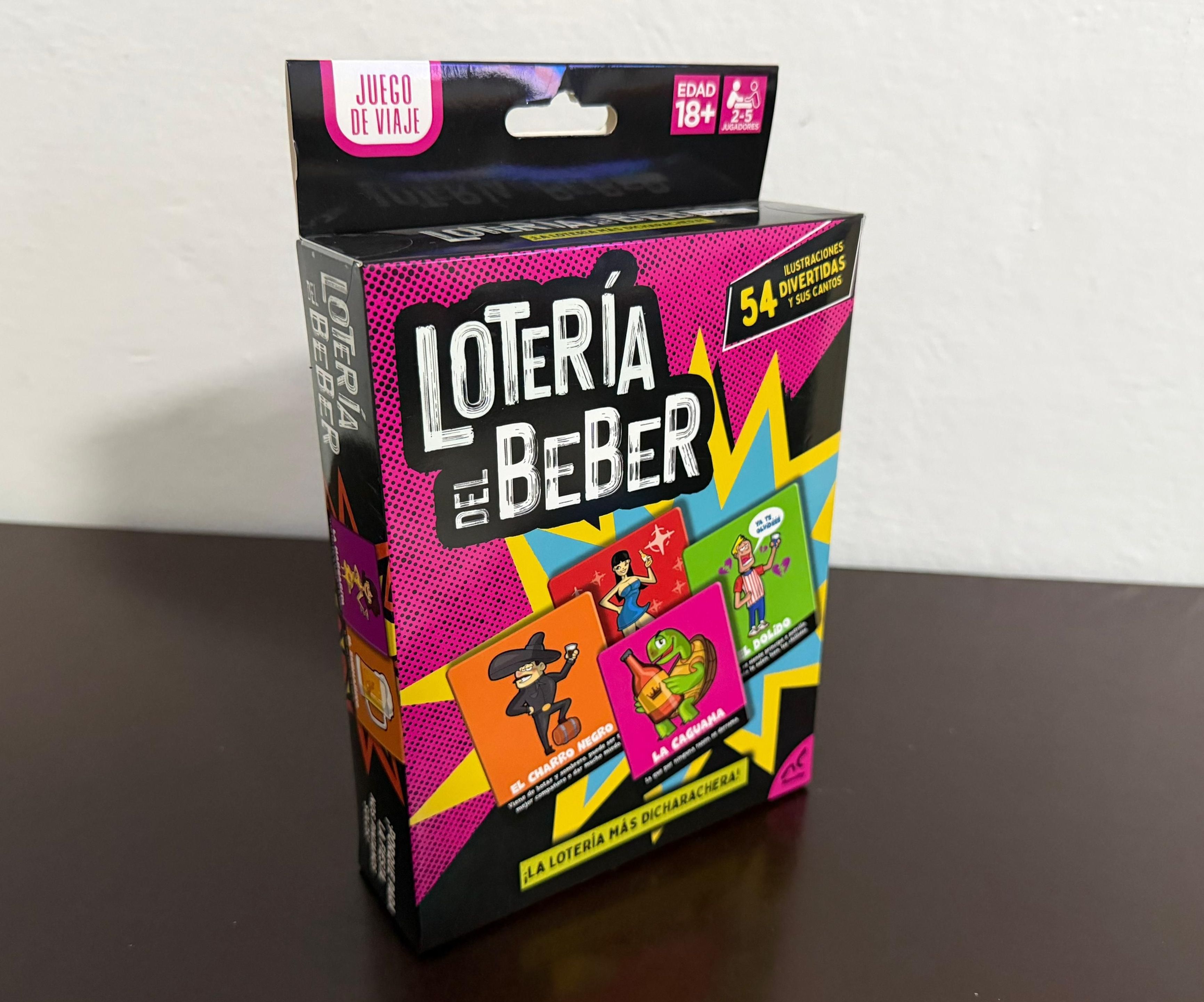 Lotería del Beber Novelty