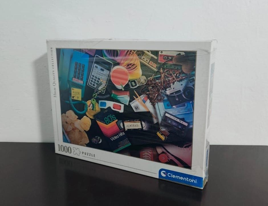 Rompecabezas Clementoni 1000 Pzas - 80s Nostalgia