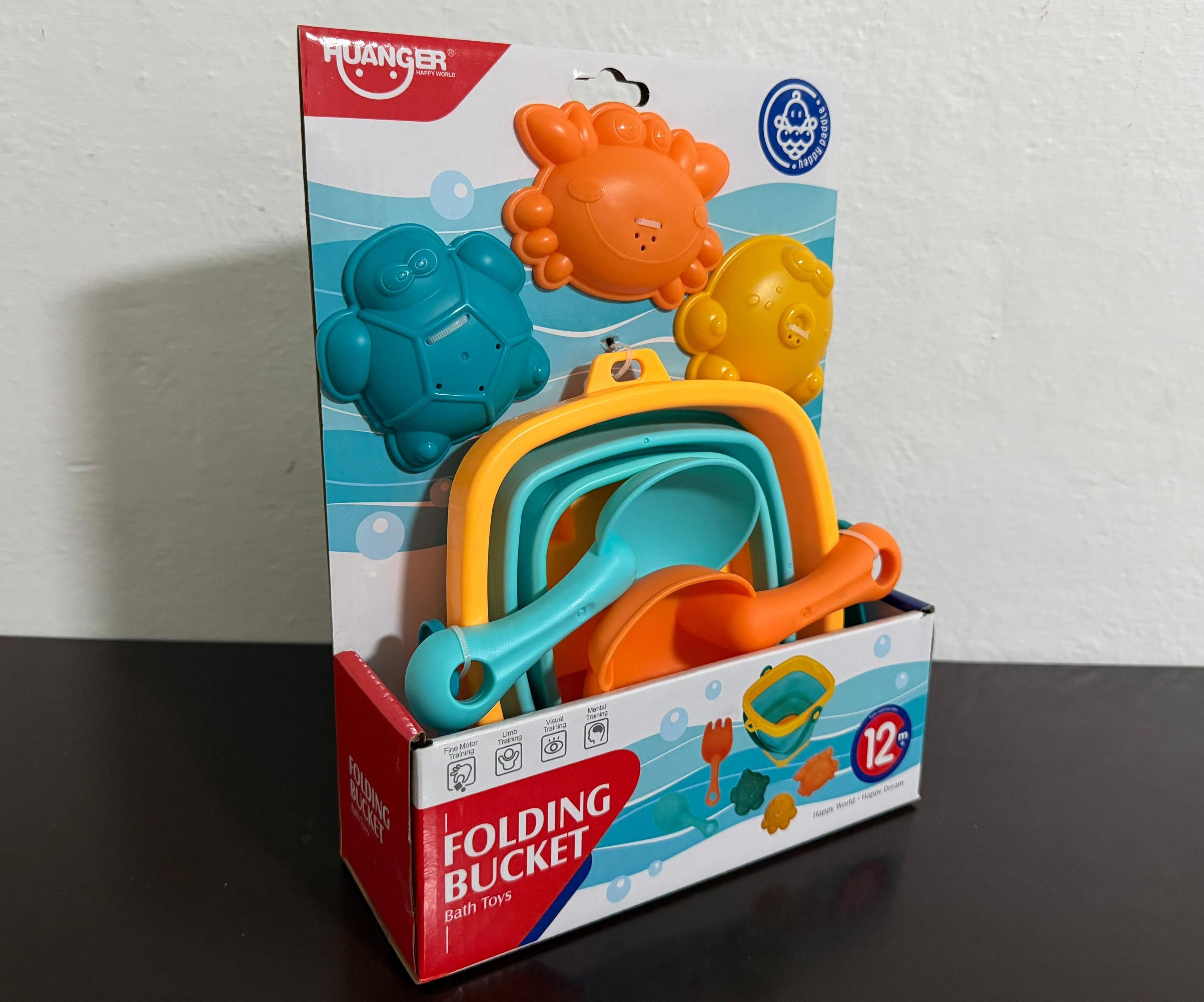 Juego Acuático para Bebé - Folding Bucket