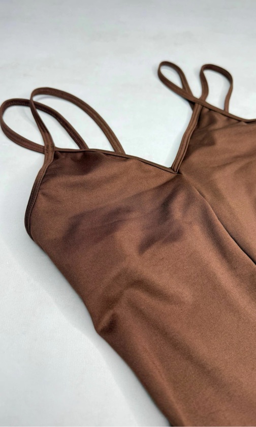 CATSUIT | Amapola microfibra doble tira
