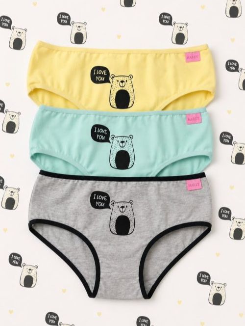 BOMBACHAS NENAS ESTAMPADAS PACK X3 MAREY
