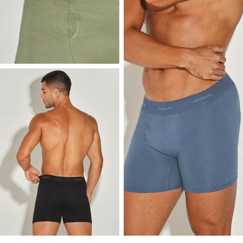 BOXER ALGODÓN CON BRAGUETA ACROBATA ART: 5123.