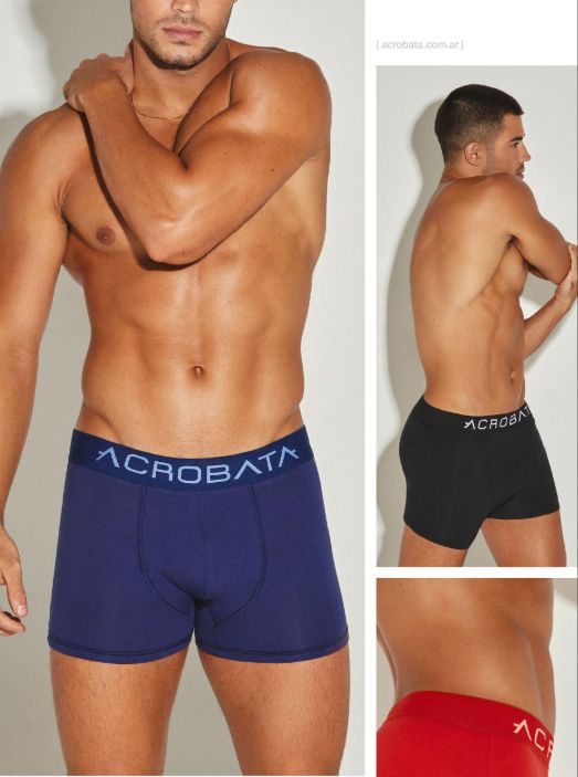 Boxer algodon lisos, Acrobata..