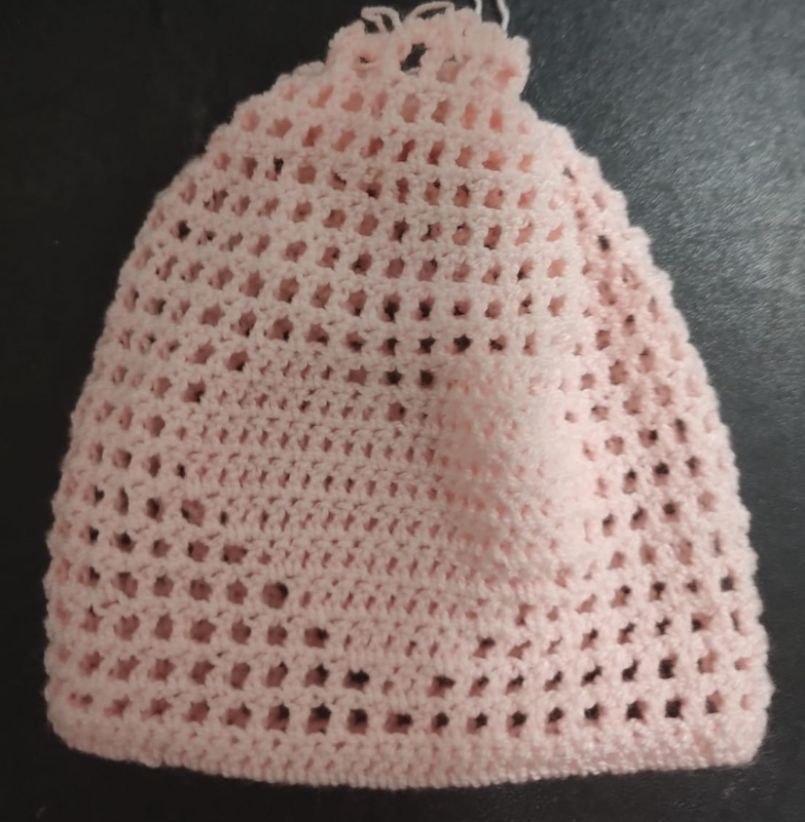 Bolsita Organizadora 'Rosa de Aurora' en Crochet