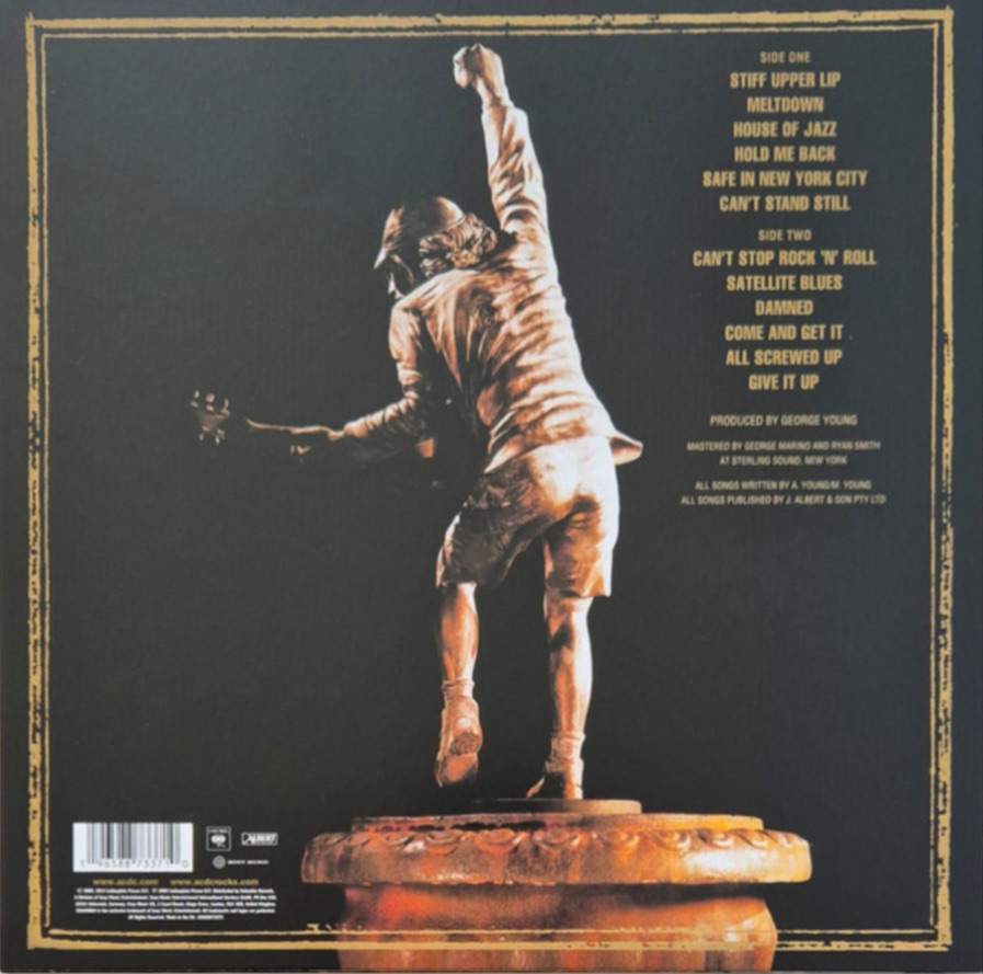 AC/DC – Stiff Upper Lip 50TH (Gold Vinyl)