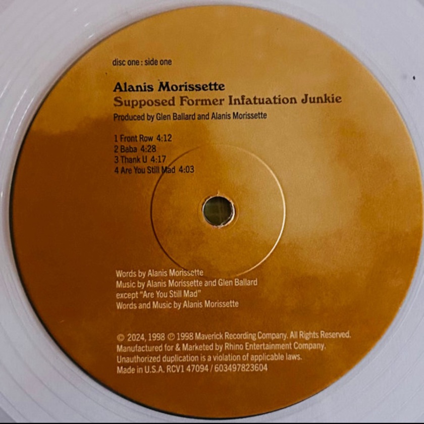 Alanís Morissette - Supposed Former Infatuation Junkie
