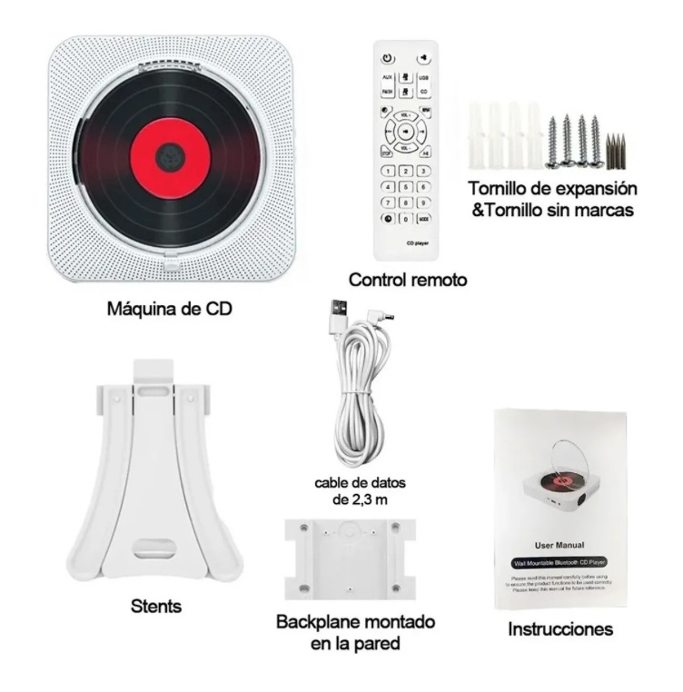 NUWA - Reproductor de CD Portatil