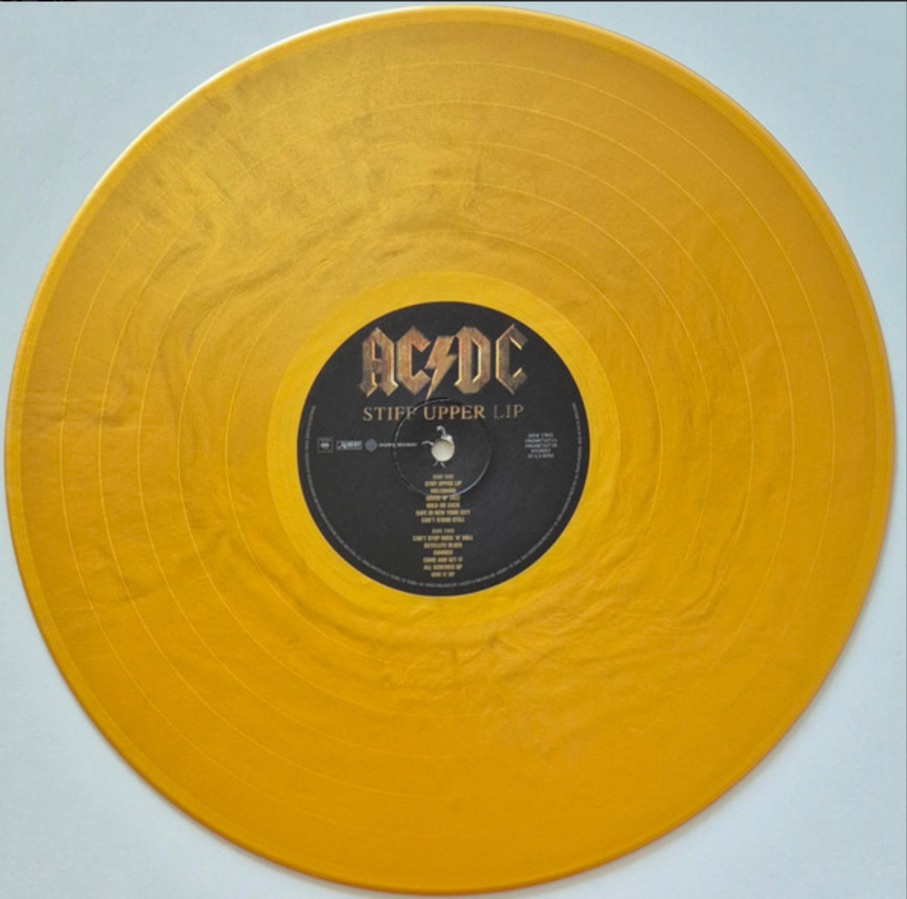 AC/DC – Stiff Upper Lip 50TH (Gold Vinyl)