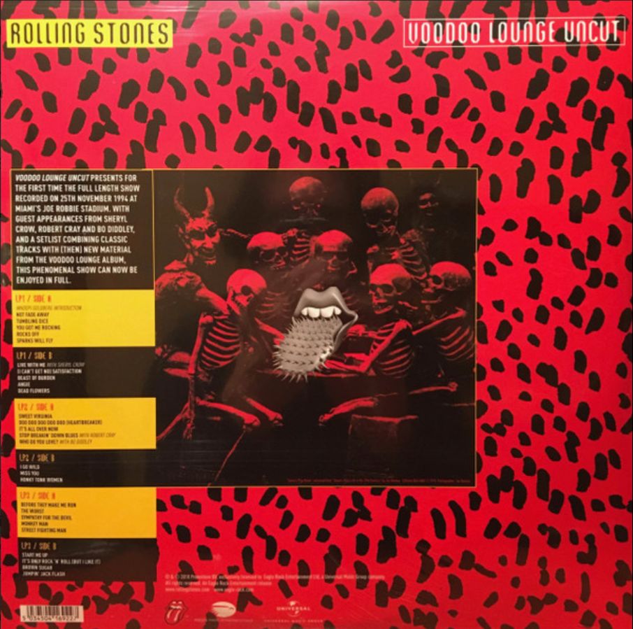 Rolling Stones - Voodoo Lounge Uncut (3LP)