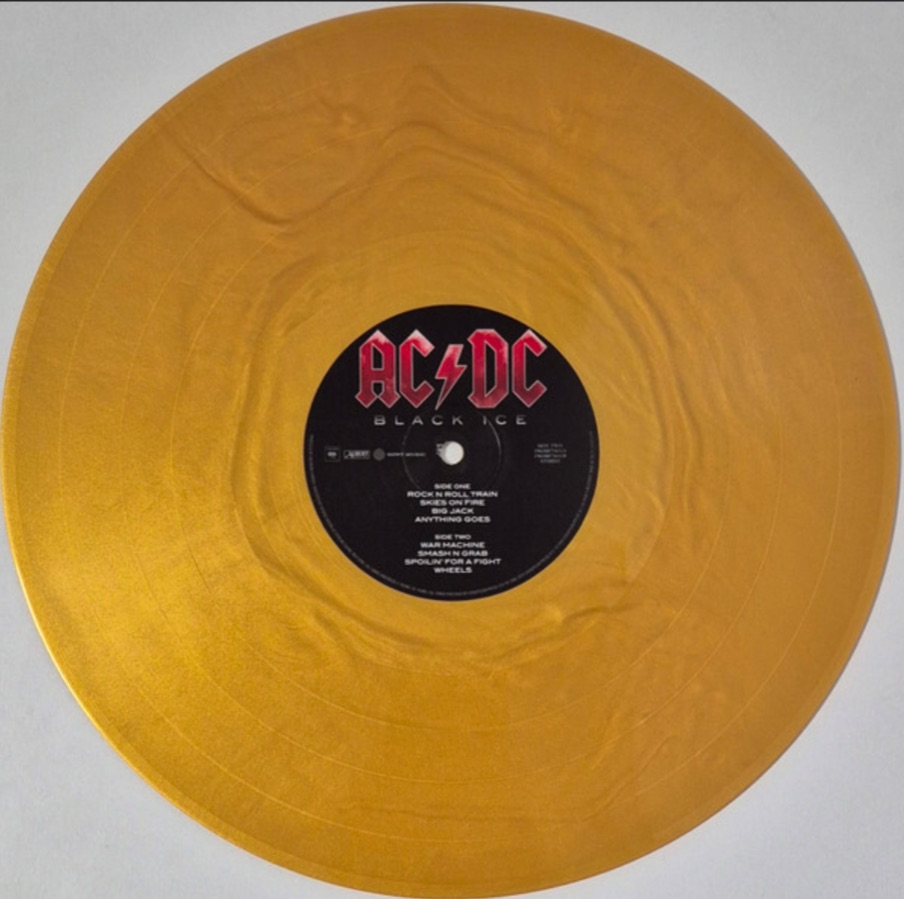 AC/DC – Black Ice 50TH (Gold Vinyl)
