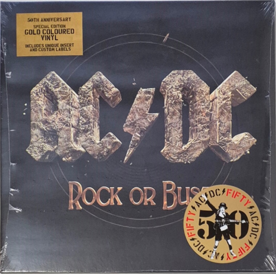 AC/DC – Rock Or Bust 50TH (Gold Vinyl)