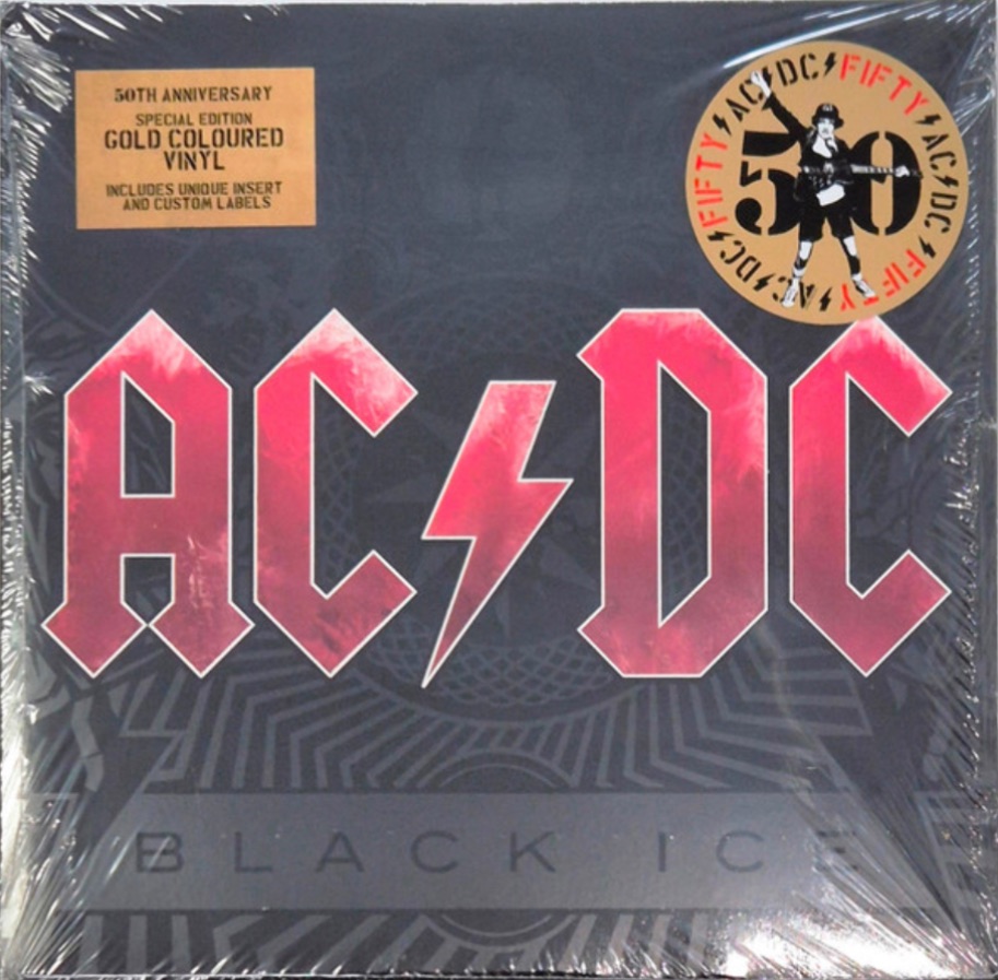 AC/DC – Black Ice 50TH (Gold Vinyl)