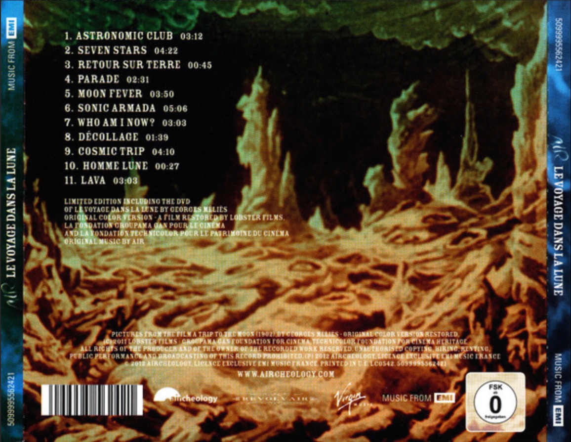 AIR – Le Voyage Dans La Lune (CD - NM)