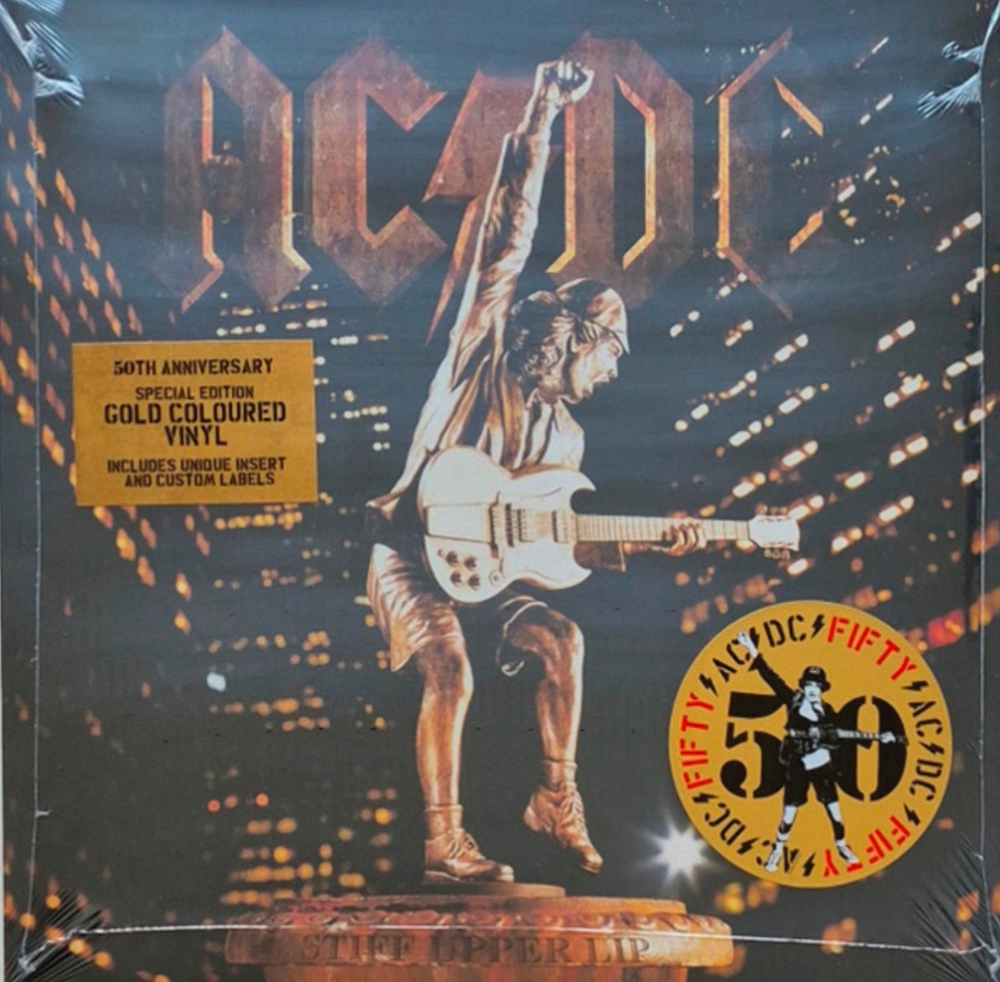 AC/DC – Stiff Upper Lip 50TH (Gold Vinyl)