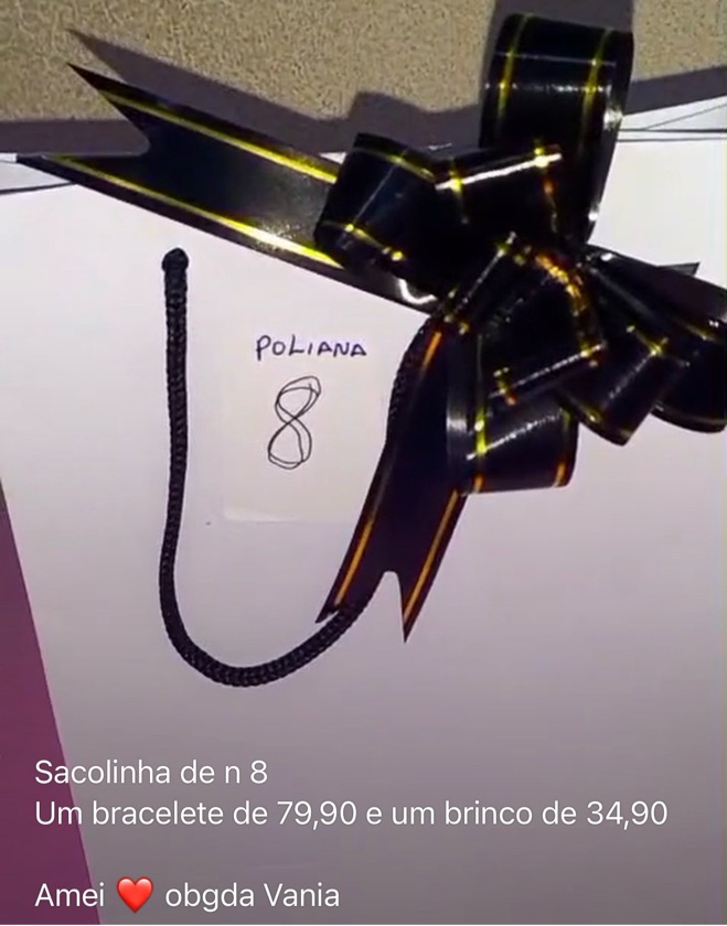 Sacolinha misteriosa
