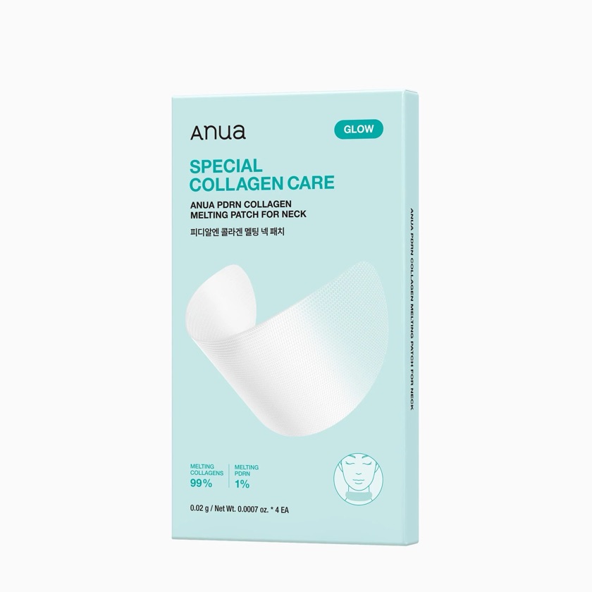 Anua PDRN Collagen Melting Patch For Neck 4 pcs
