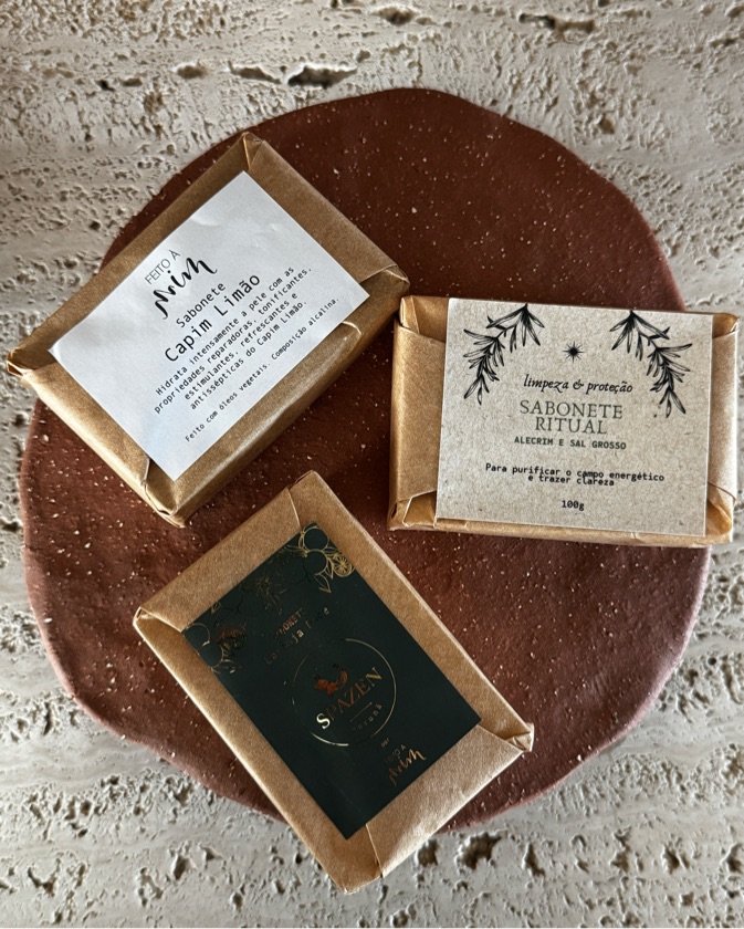 Trio Botânico • Sabonetes Naturais