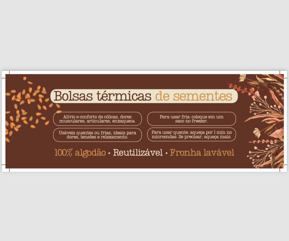 Bolsas térmicas naturais