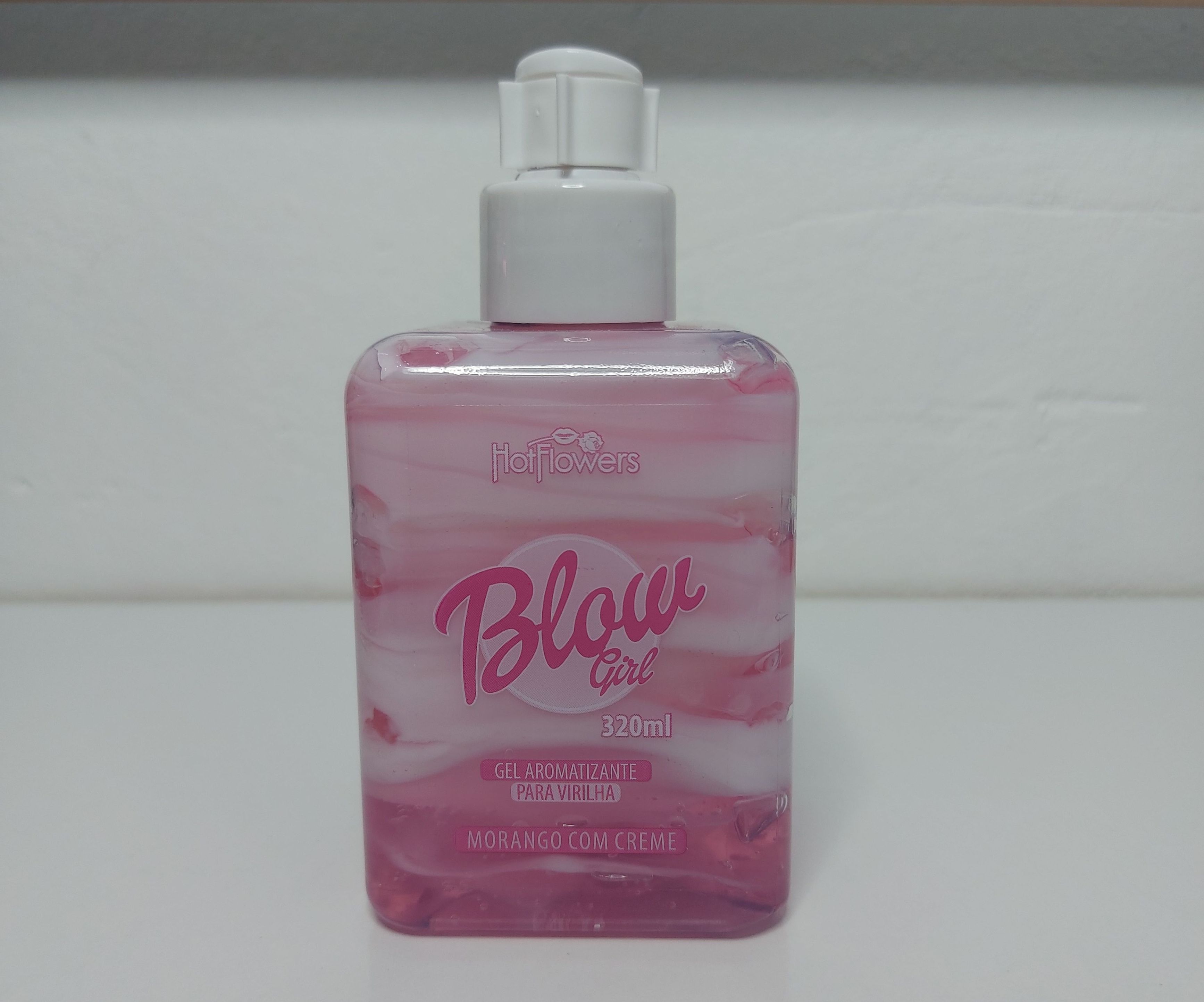 Gel Aromatizante Blow Girl Beijável Para Virilha 320ml