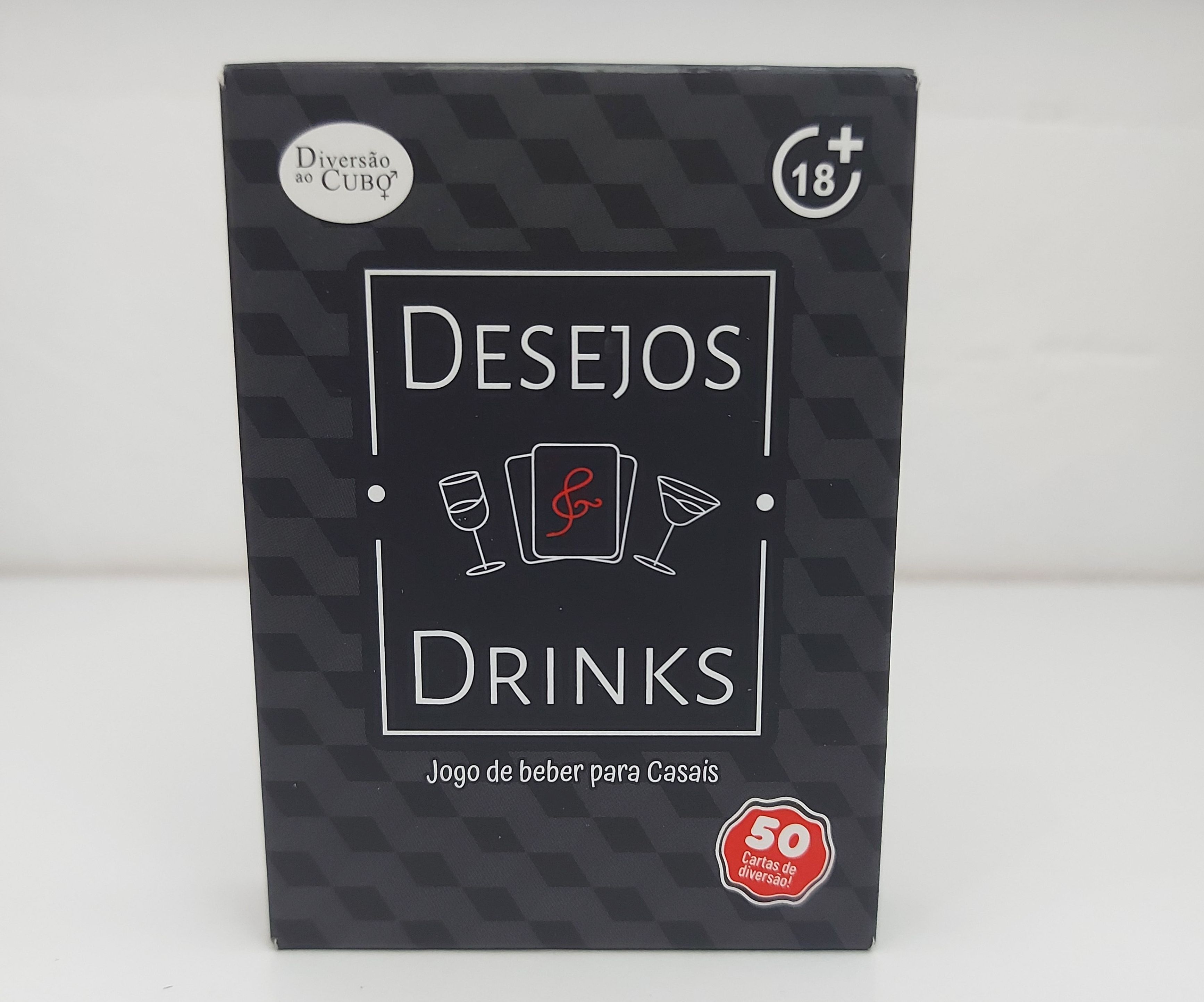 Desejos e Drinks Jogo de Cartas Para Casais