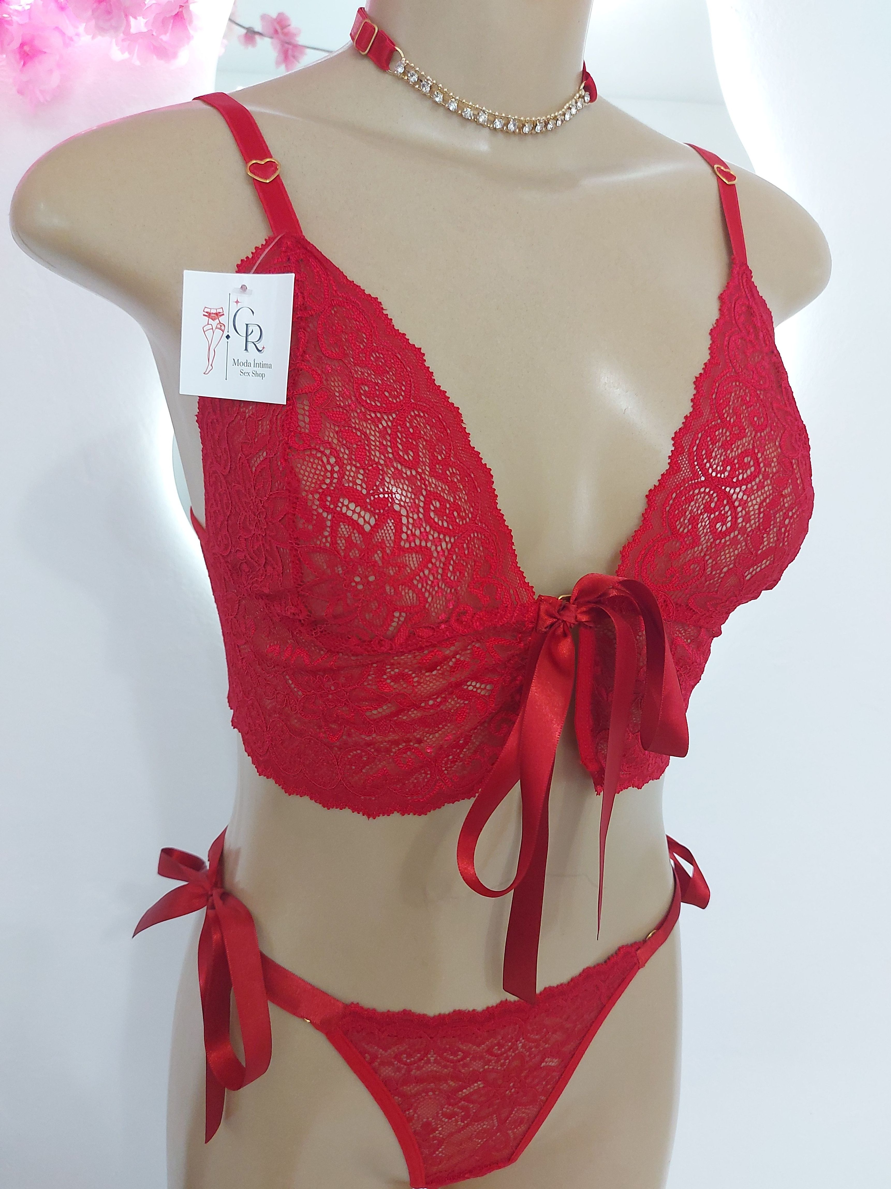 Conjunto sem Bojo Doce Veneno