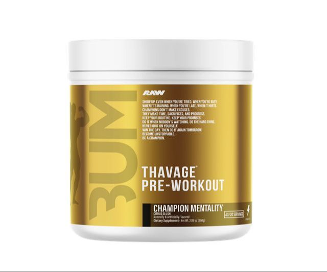 RAW CBUM Thavage Pre (Champion Mentality)