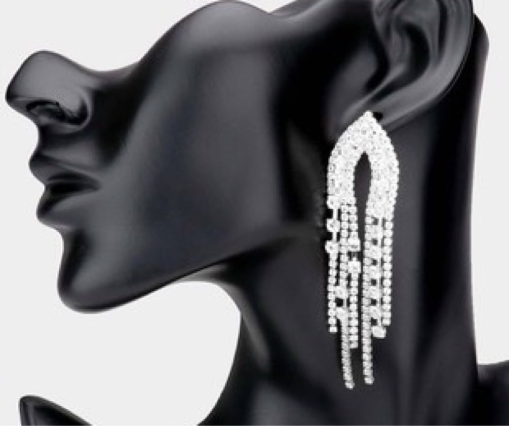 Bubbling Time Earrings-Silver