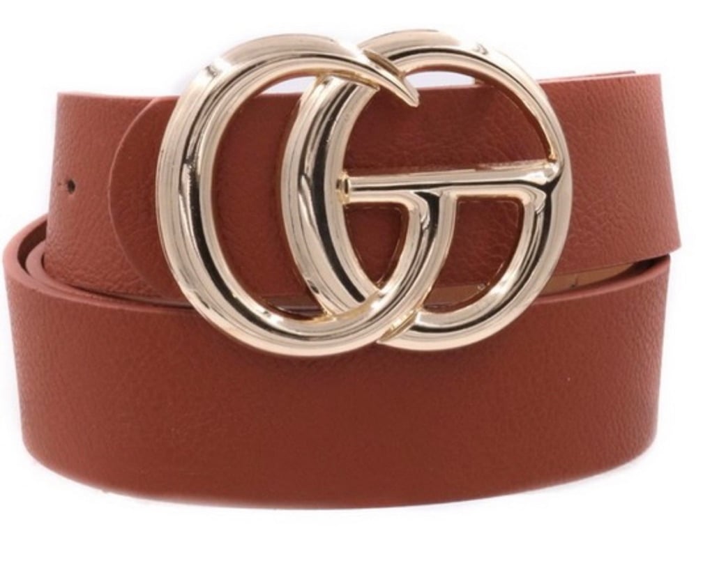 Just Say It Belt - Brown