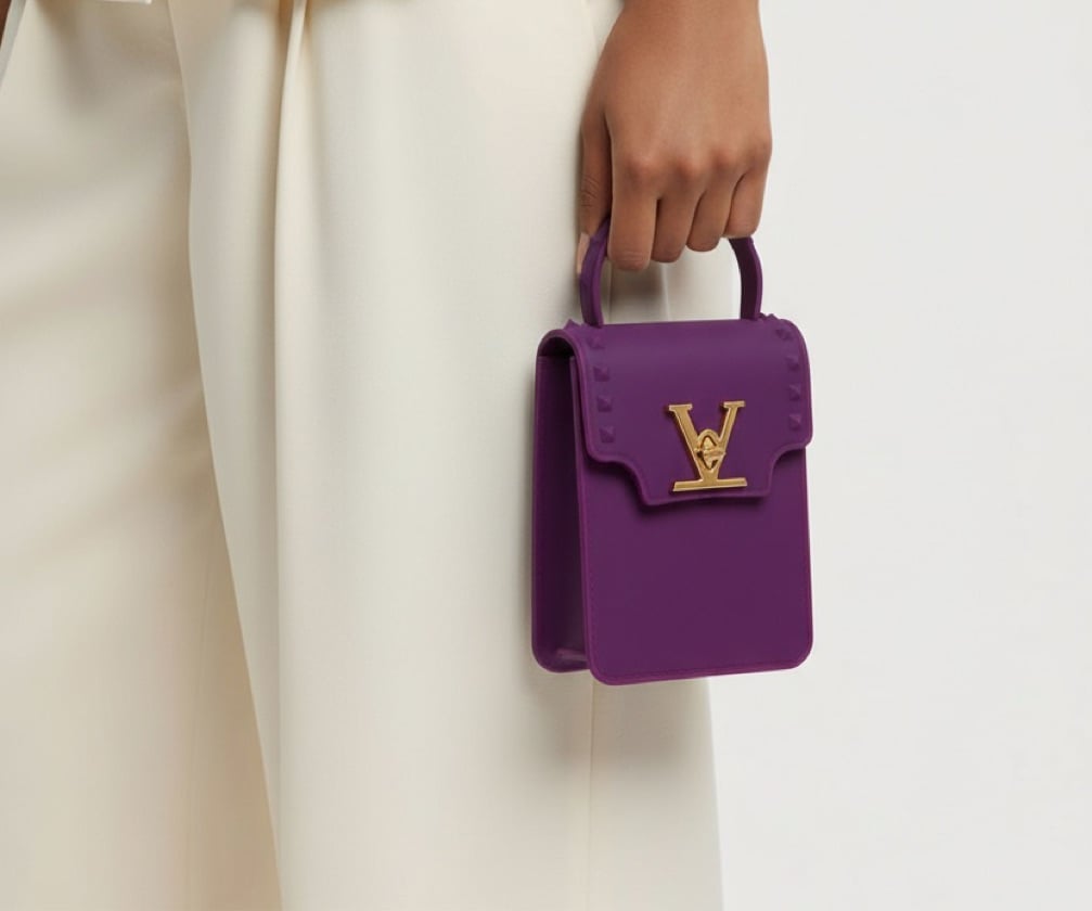 Don't Need A lot Bag - Purple