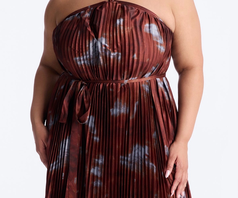 A Touch Of Miami Maxi Dress - Brown/combo