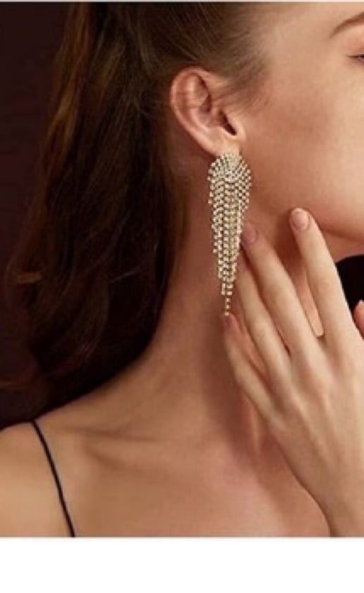 Bubbling with Energy Earrings-Gold
