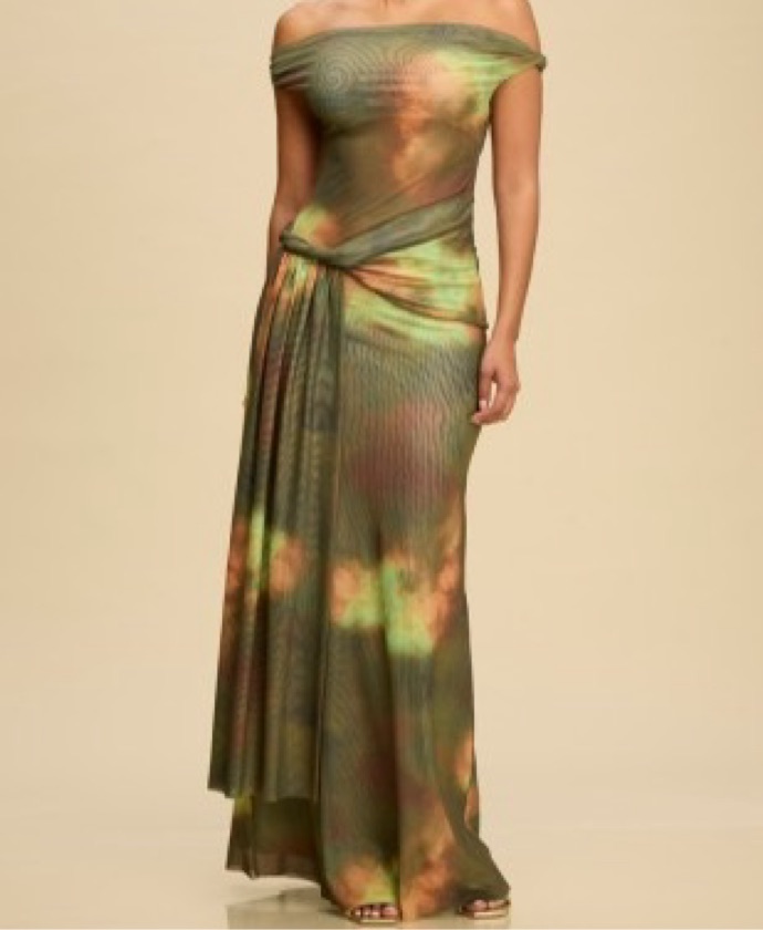 Date Night Drape Dress