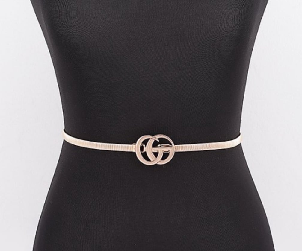GG Statement Belt- Gold