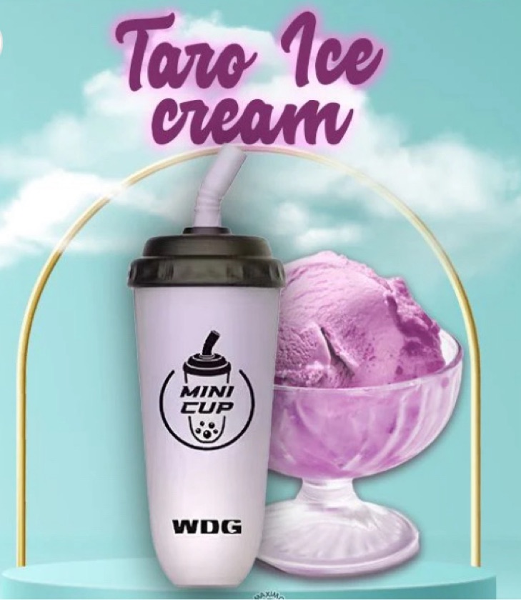 Mini Cup Taro Ice Cream