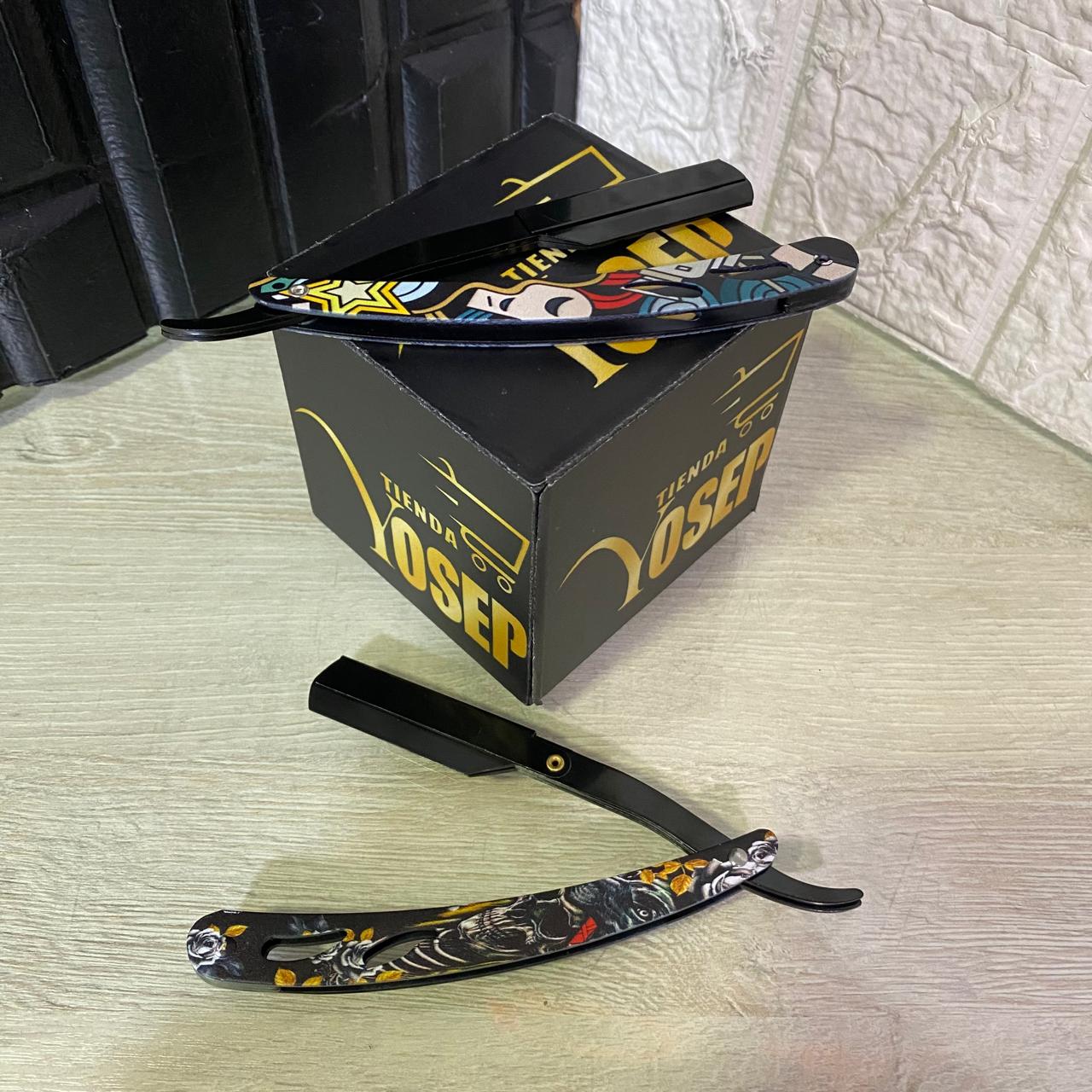 Barbera-Navaja de Afeitar con Diseño Personalizado