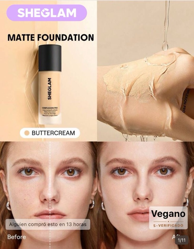 Base de maquillaje SHEGLAM