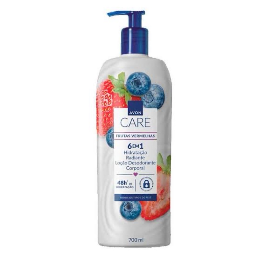 Avon Care Loção Desodorante Corporal Frutas Vermelhas - 700 ml