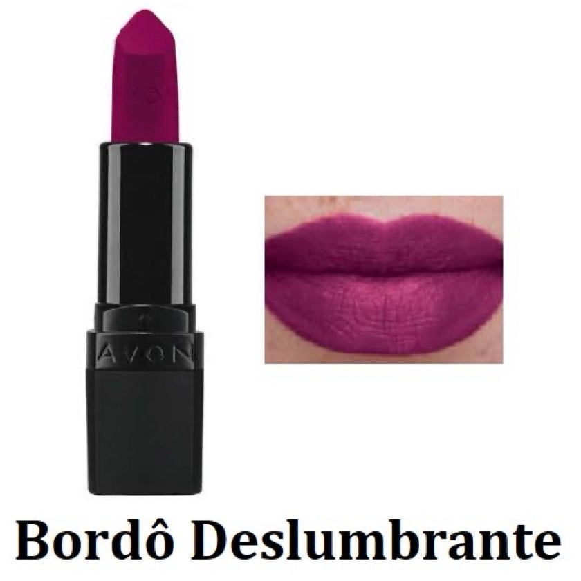 Batom Avon Ultramatte Cor Bordô Deslumbrante - 3,6g