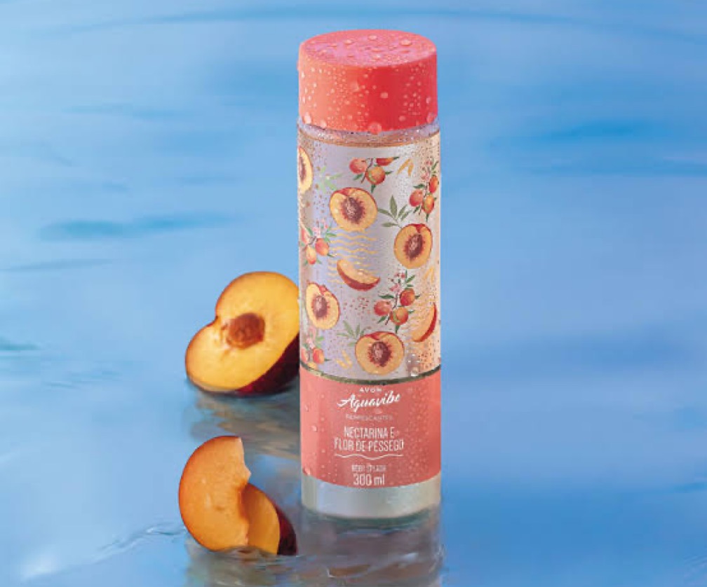Aquavibe Nectarina e Flor de Pessego Body Splash 300ml