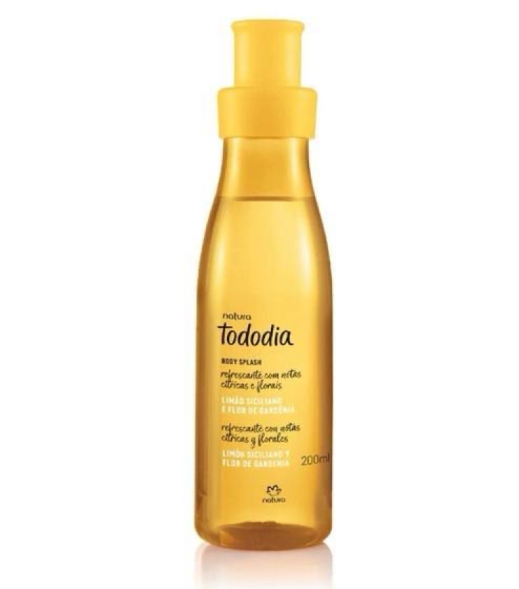 Body Splash Tododia Limão Siciliano e Flor de Gardênia - 200 ml