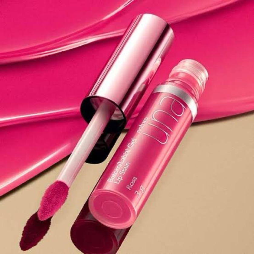Batom Gel Lip Stain Una Rosa - 3g