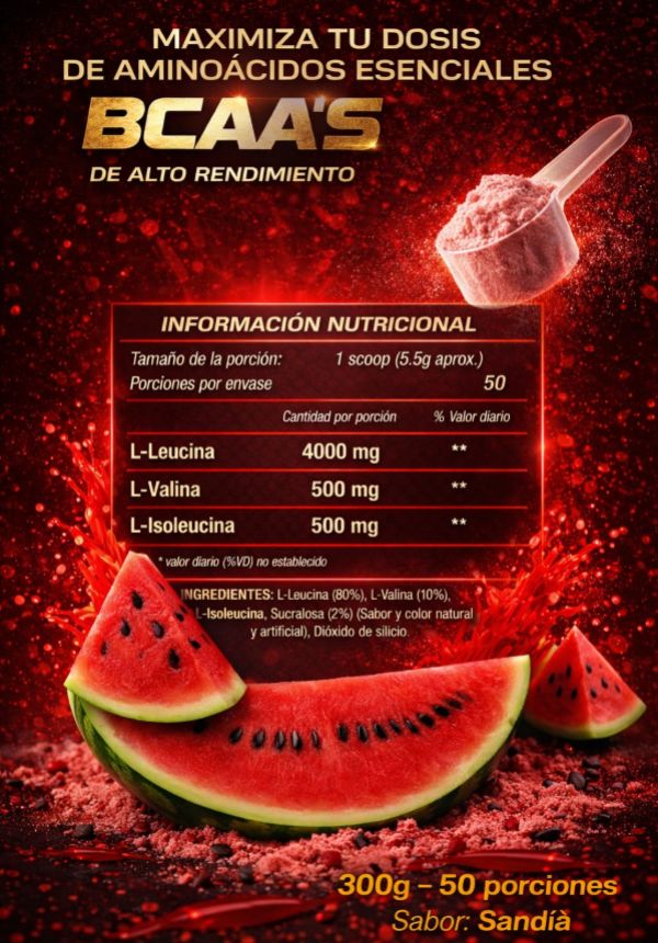 BCAA'S SANDÍA 🍉