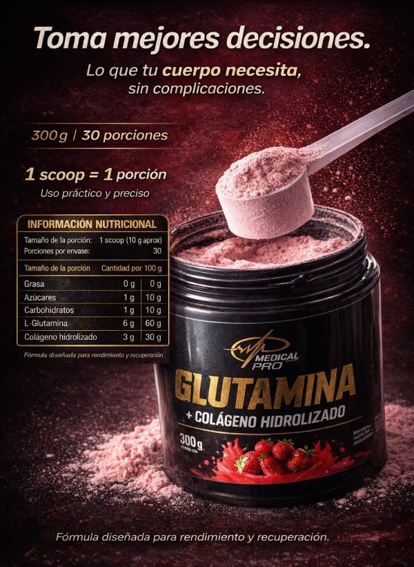 GLUTAMINA FRESA🍓