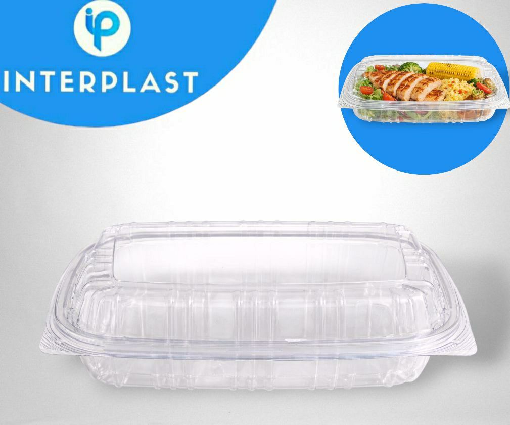 Caja Pet Hermética 247 Tapa Baja Transparente